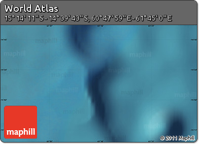 Satellite Map of the Area around 14° 56' 57" S, 61° 16' 29" E