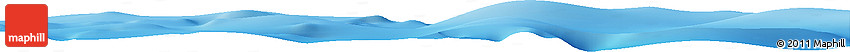 Shaded Relief Horizon Map of the Area around 14° 56' 57" S, 66° 22' 30" E