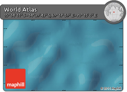 Satellite Map of the Area around 14° 56' 57" S, 69° 46' 30" E