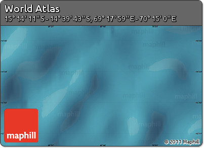 Satellite Map of the Area around 14° 56' 57" S, 69° 46' 30" E