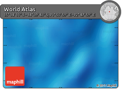 Physical Map of the Area around 14° 56' 57" S, 72° 19' 29" E