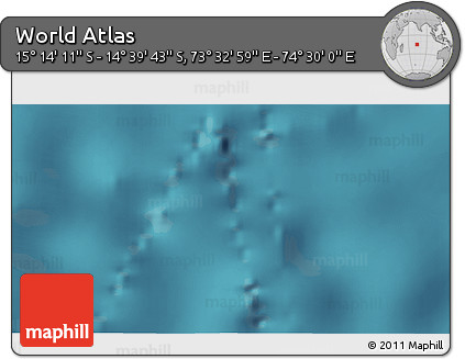 Satellite 3D Map of the Area around 14° 56' 57" S, 74° 1' 30" E