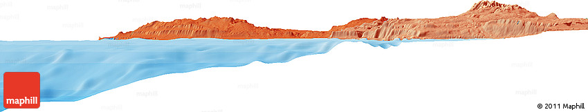 Political Horizon Map of the Area around 14° 56' 57" S, 75° 34' 29" W Political Horizon Map of the Area around 14° 56' 57" S, 75° 34' 29" W