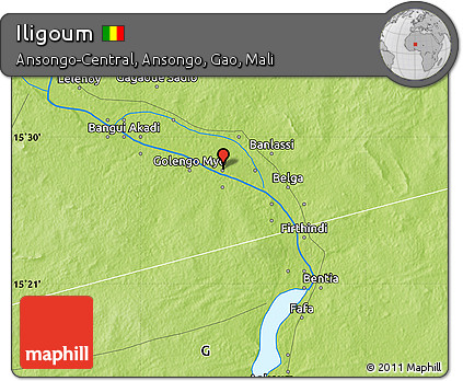 Physical Map of Iligoum