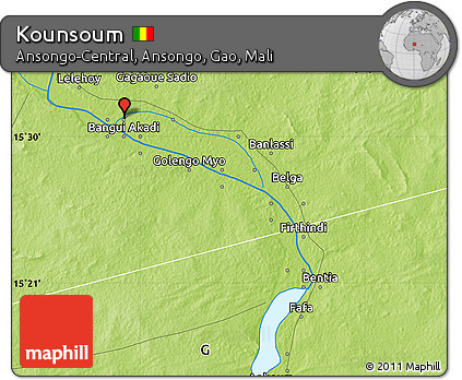 Physical Map of Kounsoum