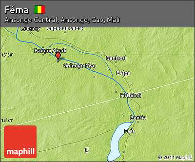 Physical Map of Féma