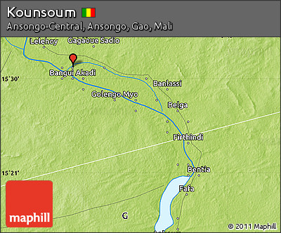 Physical Map of Kounsoum