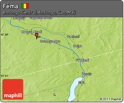 Physical Map of Féma