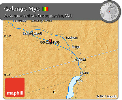 Political Map of Golengo Myo