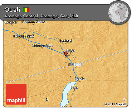 Political Map of Ouali