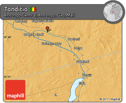 Political Map of Tonditio