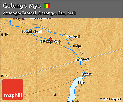 Political Map of Golengo Myo