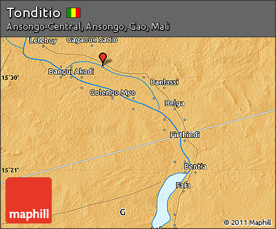 Political Map of Tonditio