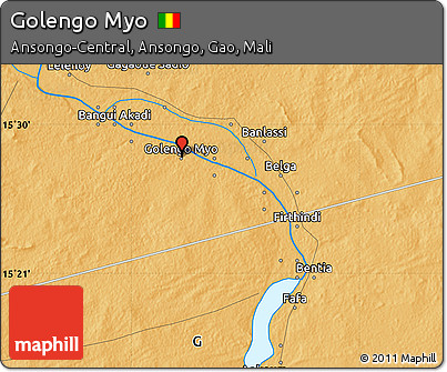 Political Map of Golengo Myo
