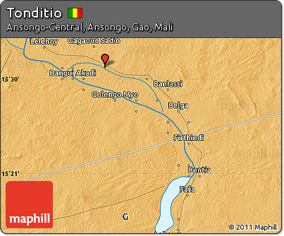 Political Map of Tonditio