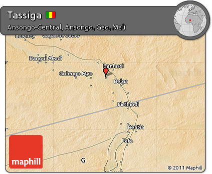 Satellite Map of Tassiga