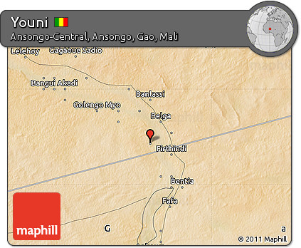 Satellite Map of Youni
