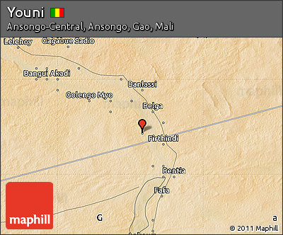 Satellite Map of Youni