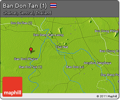 Physical 3D Map of Ban Don Tan (1)