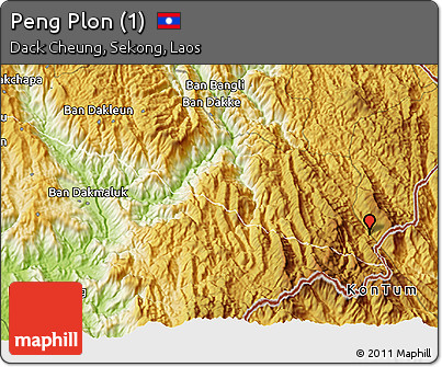 Physical 3D Map of Peng Plon (1)