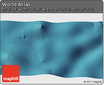 Satellite 3D Map of the Area around 15° 17' 31" N, 112° 16' 30" E