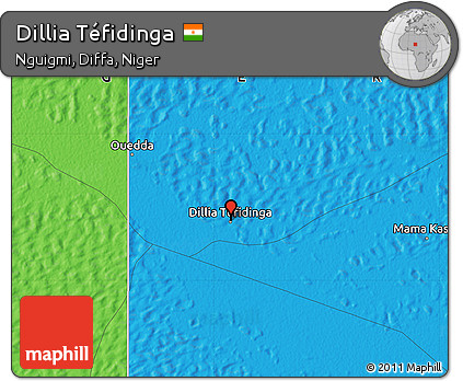 Political Map of Dillia Téfidinga