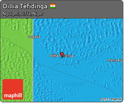 Political Map of Dillia Téfidinga