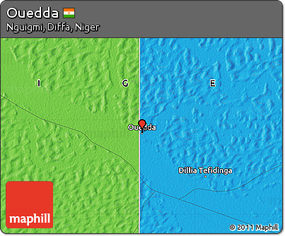 Political Map of Ouedda