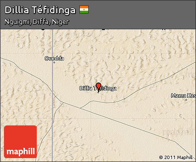 Satellite Map of Dillia Téfidinga