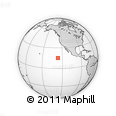 Outline Map of the Area around 15° 17' 31" N, 126° 34' 29" W, rectangular outline