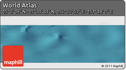 Satellite Panoramic Map of the Area around 15° 17' 31" N, 157° 19' 29" E