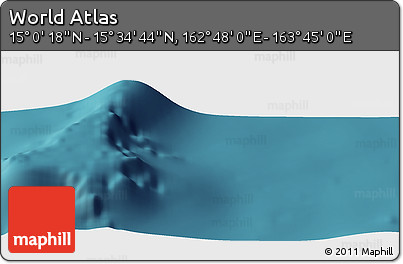 Satellite Panoramic Map of the Area around 15° 17' 31" N, 163° 16' 30" E