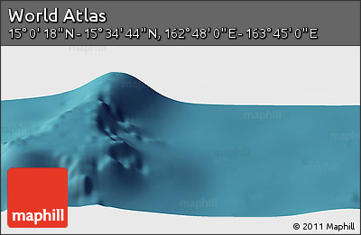 Satellite Panoramic Map of the Area around 15° 17' 31" N, 163° 16' 30" E