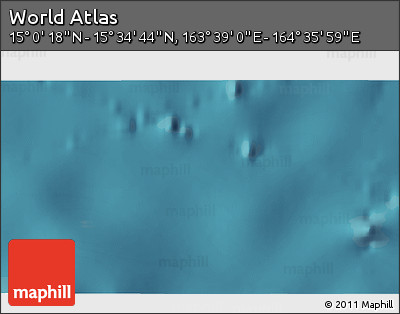 Satellite 3D Map of the Area around 15° 17' 31" N, 164° 7' 30" E