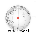 Outline Map of the Area around 15° 17' 31" N, 176° 52' 30" E, rectangular outline