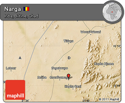 Satellite Map of Narga