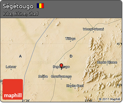 Satellite Map of Ségétougo