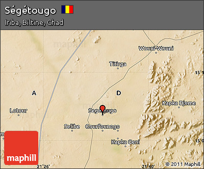 Satellite Map of Ségétougo