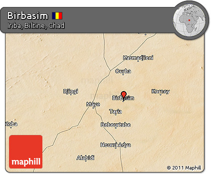 Satellite 3D Map of Birbasim