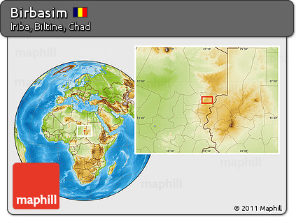Physical Location Map of Birbasim