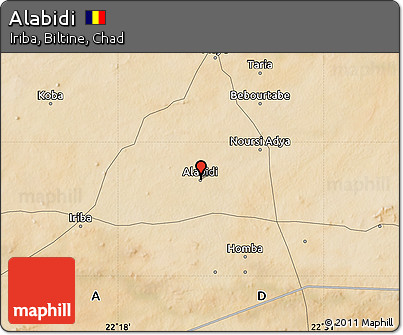 Satellite Map of Alabidi