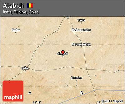 Satellite Map of Alabidi