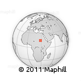 Outline Map of the Area around 15° 17' 31" N, 28° 7' 30" E, rectangular outline