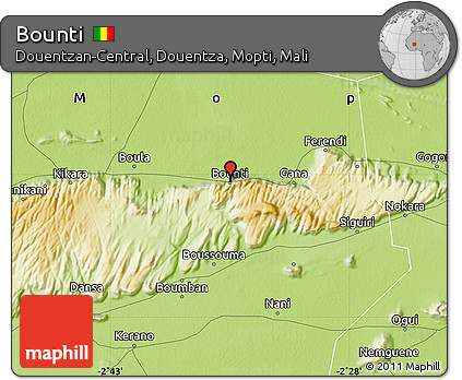 Physical Map of Bounti