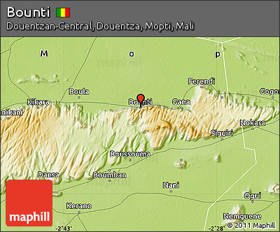 Physical Map of Bounti