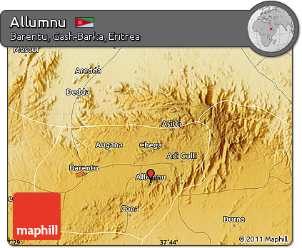 Physical Map of Allumnu