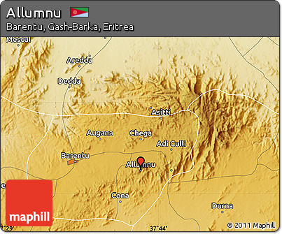 Physical Map of Allumnu