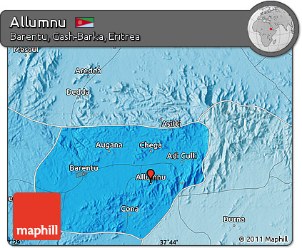 Political Map of Allumnu