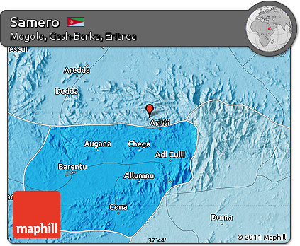 Political Map of Samero