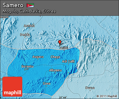Political Map of Samero